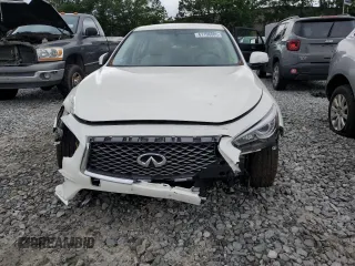 2019 Infiniti Q50 Luxe с VIN JN1EV7AR7KM556320, выставлен на аукционе Copart как лот 61196085 с пробегом 53 313 миль миль и Списание • Salvage title. История ставок и продаж доступна на DreamBid. Изображение 5.