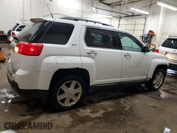 2011 GMC Terrain SLT-1 with VIN 2CTFLVEC5B6411961, listed as a Copart auction lot 56768105 with 163,684 mi miles and Salvage title. Bid and sale history available at DreamBid. Image 3.