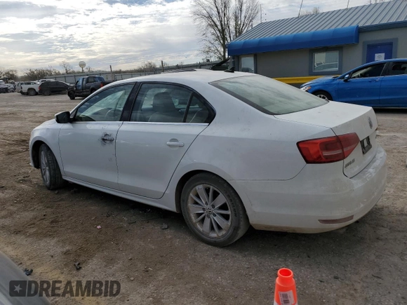 2015 Volkswagen Jetta Sedan 1.8T SE w/Connectivity with VIN 3VWD07AJ3FM235688, listed as a Copart auction lot 50585285 with 0 mi miles and Salvage Title. Bid and sale history available at carsss.com. Image 2.