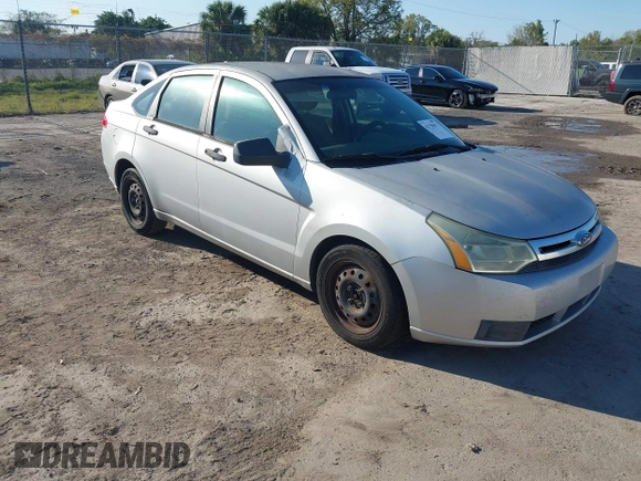 2009 Ford Focus S with VIN 1FAHP34N79W221813, listed as a IAAI auction lot 41758471 with 248,531 mi miles. Bid and sale history available at carsss.com. Image 1.