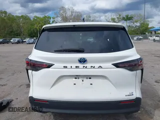 2024 Toyota Sienna LE with VIN 5TDKRKEC3RS193834, listed as a IAAI auction lot 41661835 with 15,617 mi miles. Bid and sale history available at carsss.com. Image 16.