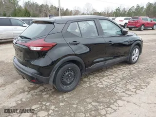 2021 Nissan Kicks S with VIN 3N1CP5BV5ML519278, listed as a IAAI auction lot 41737733 with 44,825 mi miles. Bid and sale history available at carsss.com. Image 4.