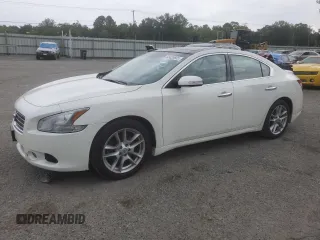 2011 Nissan Maxima SV with VIN 1N4AA5AP4BC841742, listed as a Copart auction lot 55428685 with 99,487 mi miles and Salvage title. Bid and sale history available at DreamBid. Image 1.