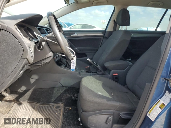2017 Volkswagen Golf SportWagen S with VIN 3VWA17AU4HM502818, listed as a Copart auction lot 48975945 with 85,811 mi miles and Salvage Title. Bid and sale history available at carsss.com. Image 7.