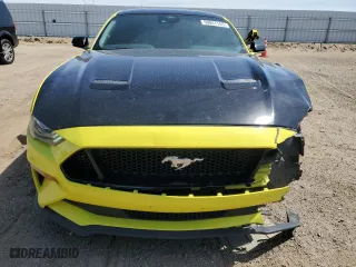 2021 Ford Mustang GT with VIN 1FA6P8CF3M5105831, listed as a Copart auction lot 50841185 with 114,399 mi miles and Salvage Title. Bid and sale history available at carsss.com. Image 5.