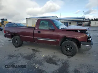 2003 Chevrolet Silverado 1500 LS with VIN 1GCEK14T53Z258993, listed as a Copart auction lot 83234444 with Not Provided miles and Salvage Title. Bid and sale history available at DreamBid. Image 4.