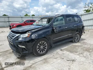 2016 Lexus GX 460 Luxury z VIN JTJJM7FX1G5121460, wystawiony jako Copart lot #58899705 z przebiegiem Nie podano mil oraz Szkoda całkowita • Salvage title. Historia ofert i sprzedaży dostępna na DreamBid. Obrazek 1.