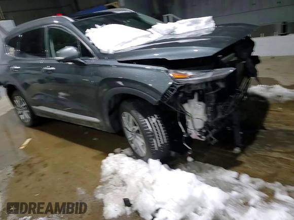 2019 Hyundai Santa Fe Ultimate with VIN 5NMS5CAD8KH086528, listed as a Copart auction lot 45758275 with Not Provided miles and Salvage Title. Bid and sale history available at DreamBid. Image 11.