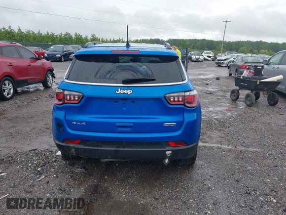 2021 Jeep Compass Altitude z VIN 3C4NJDBB0MT570078, wystawiony jako IAAI lot #42223102 z przebiegiem 41 537 mil mil oraz . Historia ofert i sprzedaży dostępna na DreamBid. Obrazek 17.