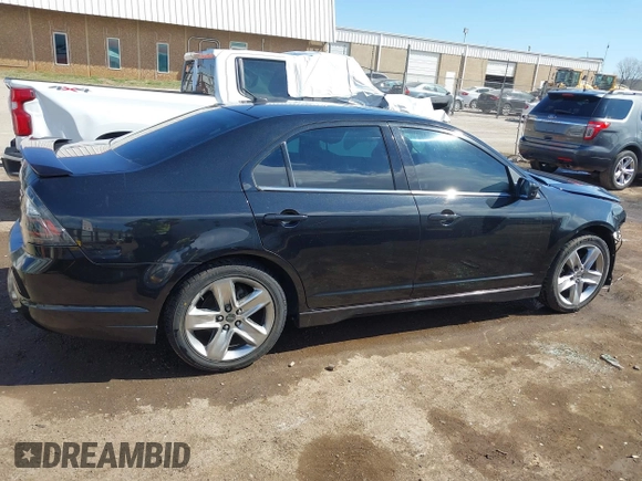 2010 Ford Fusion SPORT with VIN 3FAHP0DC9AR331041, listed as a IAAI auction lot 41876028 with 206,021 mi miles. Bid and sale history available at carsss.com. Image 14.