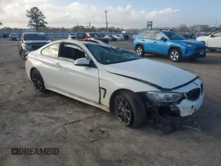 2017 BMW 4 Series 430i with VIN WBA4R7C50HK679823, listed as a Copart auction lot 87130414 with 67,326 mi miles and Salvage Title. Bid and sale history available at DreamBid. Image 4.
