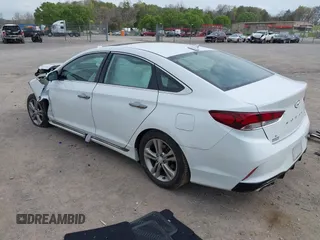 2018 Hyundai Sonata SEL with VIN 5NPE34AF0JH642116, listed as a IAAI auction lot 41942709 with 52,621 mi miles and . Bid and sale history available at carsss.com. Image 3.