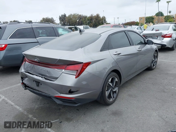 2023 Hyundai Elantra SEL z VIN KMHLS4AG5PU609271, wystawiony jako IAAI lot #42374280 z przebiegiem 27 711 mil mil oraz . Historia ofert i sprzedaży dostępna na DreamBid. Obrazek 4.