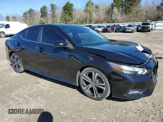 2020 Nissan Sentra SR with VIN 3N1AB8DV7LY289958, listed as a Copart auction lot 49852365 with 66,672 mi miles and Salvage Title. Bid and sale history available at DreamBid. Image 4.