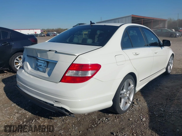 2008 Mercedes-Benz C 350 Sport with VIN WDDGF56XX8R035754, listed as a IAAI auction lot 41874656 with 208,523 mi miles and . Bid and sale history available at DreamBid. Image 4.