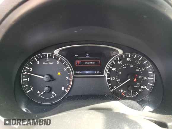 2018 Nissan Altima SV with VIN 1N4AL3AP7JC102328, listed as a Copart auction lot 46576774 with 92,687 mi miles and Salvage Title. Bid and sale history available at DreamBid. Image 9.