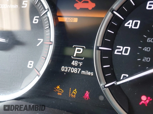 2020 Acura MDX with VIN 5J8YD4H33LL032202, listed as a IAAI auction lot 41892973 with 37,087 mi miles and . Bid and sale history available at DreamBid. Image 15.