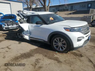 2022 Ford Explorer Limited with VIN 1FMSK7FHXNGB06667, listed as a Copart auction lot 88098595 with 0 mi miles and Salvage Title. Bid and sale history available at carsss.com. Image 4.