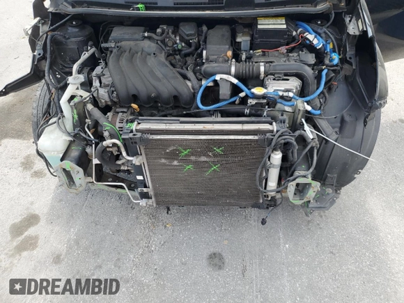 2016 Nissan Note S with VIN 3N1CE2CP3GL350872, listed as a Copart auction lot 54414465 with 135,492 mi miles and Salvage Title. Bid and sale history available at DreamBid. Image 12.