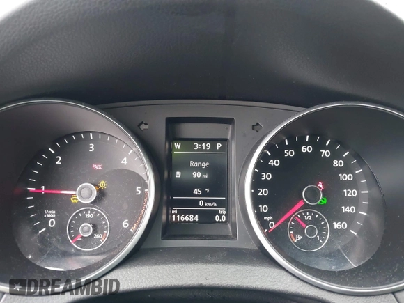 2013 Volkswagen Golf TDI with VIN WVWDM7AJ7DW126462, listed as a IAAI auction lot 41713250 with 116,684 mi miles and . Bid and sale history available at DreamBid. Image 7.