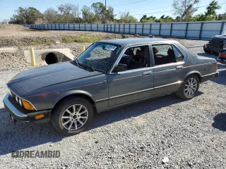 1985 BMW 7 Series 735i с VIN WBAFH8402F0638431, выставлен на аукционе Copart как лот 82026114 с пробегом 98 137 миль миль и Списание • Salvage title. История ставок и продаж доступна на DreamBid. Изображение 1.