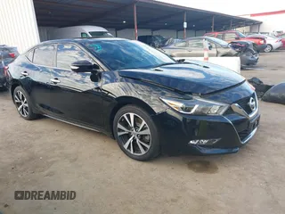 2018 Nissan Maxima SV with VIN 1N4AA6AP4JC398478, listed as a IAAI auction lot 41619733 with 132,867 mi miles. Bid and sale history available at carsss.com. Image 1.