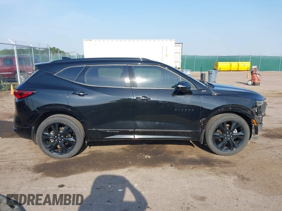 2019 Chevrolet Blazer RS with VIN 3GNKBJRS2KS684565, listed as a IAAI auction lot 42408265 with 117,019 mi miles and . Bid and sale history available at DreamBid. Image 14.