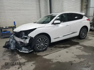 2025 Acura RDX Advance with VIN 5J8TC2H77SL001974, listed as a Copart auction lot 50330135 with 334 mi miles and Salvage Title. Bid and sale history available at DreamBid. Image 1.
