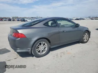 2006 Acura RSX with VIN JH4DC54826S011390, listed as a Copart auction lot 50814465 with 133,009 mi miles and Salvage Title. Bid and sale history available at carsss.com. Image 3.