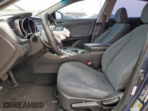 2015 Kia Optima LX with VIN 5XXGM4A76FG383391, listed as a Copart auction lot 55322155 with 168,430 mi miles and Salvage Title. Bid and sale history available at carsss.com. Image 7.