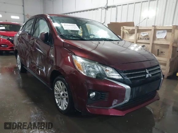 2024 Mitsubishi Mirage ES z VIN ML32FUFJ6RHF02319, wystawiony jako IAAI lot #41543155 z przebiegiem 31 461 mil mil oraz . Historia ofert i sprzedaży dostępna na DreamBid. Obrazek 1.