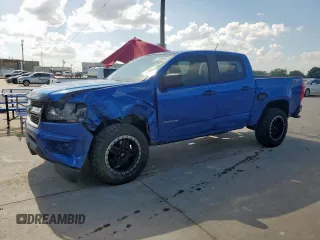 2018 Chevrolet Colorado 2WD Work Truck with VIN 1GCGSBEN8J1250297, listed as a Copart auction lot 61964415 with 145,925 mi miles and Salvage title. Bid and sale history available at DreamBid. Image 1.