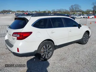 2017 Subaru Outback Limited z VIN 4S4BSENC7H3295073, wystawiony jako IAAI lot #41977967 z przebiegiem 143 414 mil mil oraz . Historia ofert i sprzedaży dostępna na DreamBid. Obrazek 4.