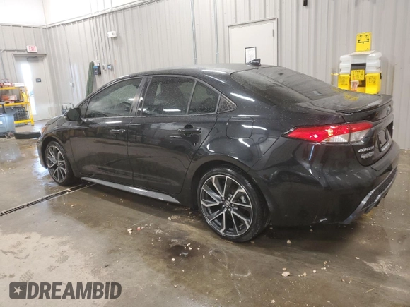 2021 Toyota Corolla SE with VIN JTDM4MCE3MJ065154, listed as a Copart auction lot 76926904 with 23,811 mi miles and Salvage Title. Bid and sale history available at carsss.com. Image 2.