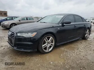 2017 Audi A6 Premium with VIN WAUF8AFC9HN054497, listed as a Copart auction lot 80620104 with 148,824 mi miles and Salvage Title. Bid and sale history available at carsss.com. Image 1.