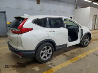 2017 Honda CR-V EX-L with VIN 2HKRW1H87HH507479, listed as a Copart auction lot 53059875 with 101,358 mi miles and Salvage Title. Bid and sale history available at carsss.com. Image 3.