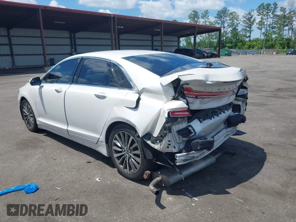 2017 Lincoln MKZ Hybrid Select z VIN 3LN6L5LUXHR600982, wystawiony jako IAAI lot #42266287 z przebiegiem 201 450 mil mil oraz . Historia ofert i sprzedaży dostępna na DreamBid. Obrazek 3.