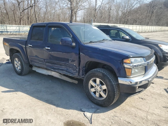 2009 Chevrolet Colorado LT w/1LT with VIN 1GCDT13E298134481, listed as a Copart auction lot 48563925 with 125,188 mi miles and Salvage Title. Bid and sale history available at carsss.com. Image 4.