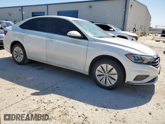 2019 Volkswagen Jetta S with VIN 3VWC57BU7KM064315, listed as a Copart auction lot 57457975 with 129,596 mi miles and Salvage title. Bid and sale history available at DreamBid. Image 4.