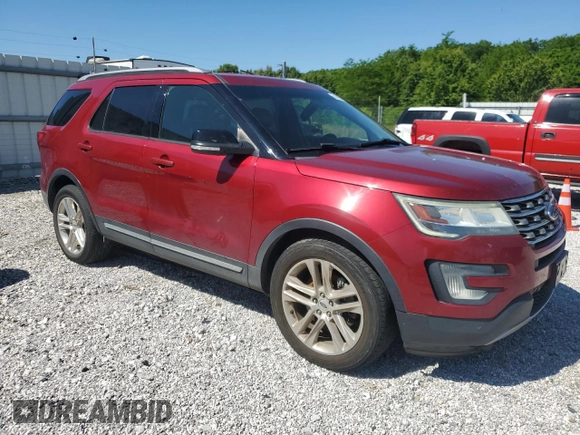 2017 Ford Explorer XLT with VIN 1FM5K7D89HGB78948, listed as a Copart auction lot 55682495 with 145,246 mi miles and Clean Title. Bid and sale history available at DreamBid. Image 4.