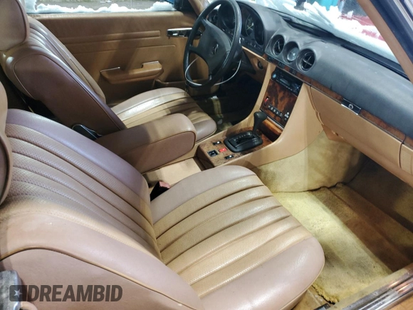 1985 Mercedes-Benz SL with VIN WDBBA45C9FA020491, listed as a Copart auction lot 83799374 with 57,321 mi miles and Clean title. Bid and sale history available at DreamBid. Image 10.