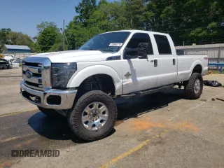 2014 Ford F-350 XLT with VIN 1FT8W3BT9EEA72092, listed as a Copart auction lot 53665775 with 298,659 mi miles and Salvage Title. Bid and sale history available at DreamBid. Image 1.