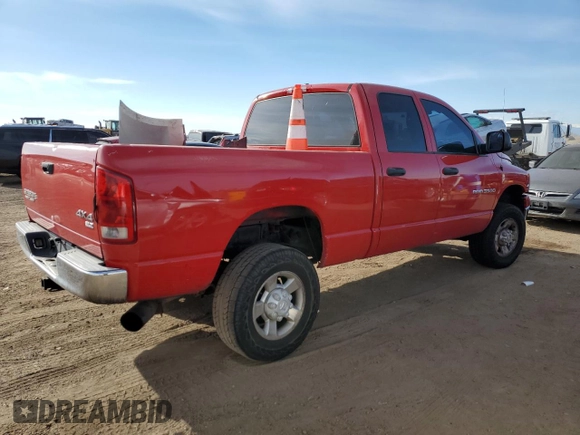 2003 Dodge Ram 3500 ST with VIN 3D7LU38CX3G854646, listed as a Copart auction lot 86825654 with 191,108 mi miles and Salvage Title. Bid and sale history available at carsss.com. Image 3.