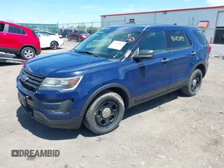 2017 Ford Police Interceptor Utility with VIN 1FM5K8AT1HGC07504, listed as a IAAI auction lot 42283893 with 137,956 mi miles and . Bid and sale history available at DreamBid. Image 17.