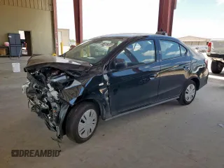 2024 Mitsubishi Mirage ES with VIN ML32FUFJ4RHF17563, listed as a Copart auction lot 61368365 with 11,654 mi miles and Clean title. Bid and sale history available at DreamBid. Image 1.