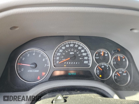2008 GMC Envoy SLE2 with VIN 1GKDS13S082151780, listed as a Copart auction lot 45662265 with 162,950 mi miles and Salvage Title. Bid and sale history available at carsss.com. Image 9.