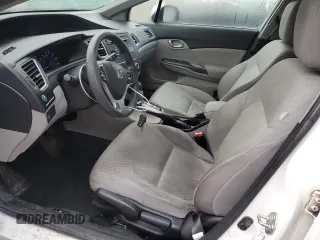 2014 Honda Civic LX z VIN 2HGFB2F47EH014380, wystawiony jako Copart lot #53537655 z przebiegiem 180 181 mil mil oraz Czysty tytuł • Clean title. Historia ofert i sprzedaży dostępna na DreamBid. Obrazek 7.