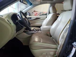 2015 Infiniti QX60 with VIN 5N1AL0MM6FC556695, listed as a Copart auction lot 56818345 with 139,502 mi miles and Salvage title. Bid and sale history available at DreamBid. Image 7.