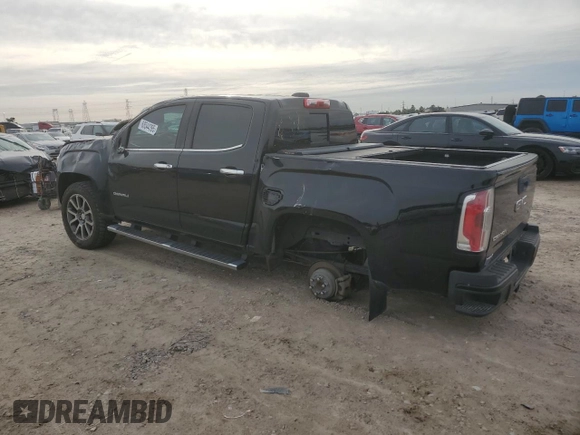2019 GMC Canyon 4WD Denali with VIN 1GTG6EEN6K1111583, listed as a Copart auction lot 88544395 with 75,454 mi miles and Salvage Title. Bid and sale history available at carsss.com. Image 2.