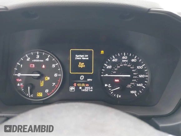 2024 Subaru Impreza with VIN JF1GUABC7R8379504, listed as a IAAI auction lot 42172088 with 14,521 mi miles and . Bid and sale history available at DreamBid. Image 7.